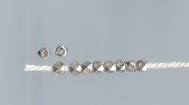 Thai Karen Hill Tribe Silver Beads BM001 (400 Beads)