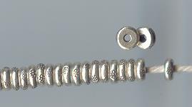 Thai Karen Hill Tribe Silver Beads BM044 (400 Beads)