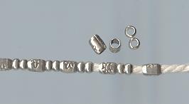 Thai Karen Hill Tribe Silver Beads BM149 (400 Beads)