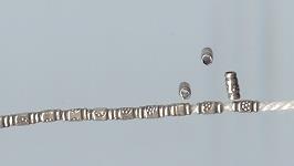 Thai Karen Hill Tribe Silver Beads BM160 (400 Beads)