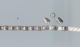 Thai Karen Hill Tribe Silver Beads BM175 (400 Beads)