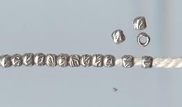 Thai Karen Hill Tribe Silver Beads BM180 (400 Beads)