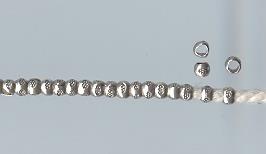 Thai Karen Hill Tribe Silver Beads BM184 (400 Beads)