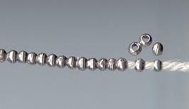 Thai Karen Hill Tribe Silver Beads BM185 (400 Beads)