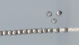 Thai Karen Hill Tribe Silver Beads BM186 (400 Beads)