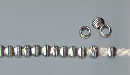 Thai Karen Hill Tribe Silver Beads BM189 (400 Beads)