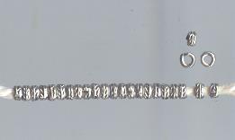 Thai Karen Hill Tribe Silver Beads BM210 (200 Beads)