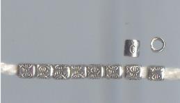 Thai Karen Hill Tribe Silver Beads BM219 (200 Beads)