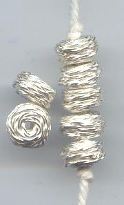 Thai Karen Hill Tribe Silver Beads BL656 (1 Bead)
