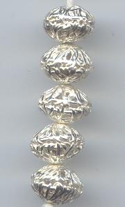 Thai Karen Hill Tribe Silver Beads BL657 (1 Bead)