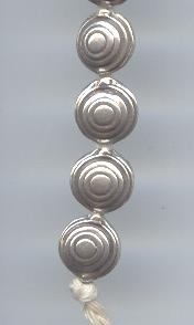 Thai Karen Hill Tribe Silver Beads BL661 (1 Bead)