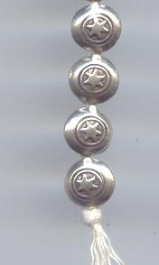 Thai Karen Hill Tribe Silver Beads BL666 (1 Bead)