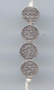 Thai Karen Hill Tribe Silver Beads BL667 (1 Bead)