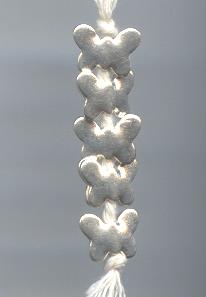 Thai Karen Hill Tribe Silver Beads BL689 (1 Bead)