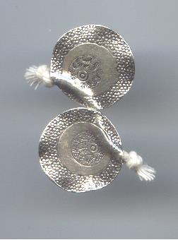Thai Karen Hill Tribe Silver Beads BL759 (1 Bead)