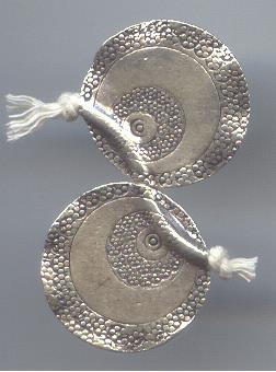 Thai Karen Hill Tribe Silver Beads BL760 (1 Bead)