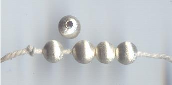 Thai Karen Hill Tribe Silver Beads BL787 (5 Beads)
