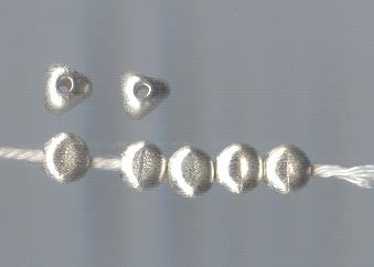 Thai Karen Hill Tribe Silver Beads BL791 (5 Beads)
