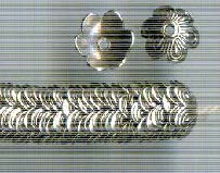 Thai Karen Hill Tribe Silver Beads BL876 (30 Beads)