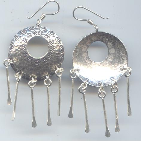 Thai Karen Hill Tribe Silver Earring ER188 