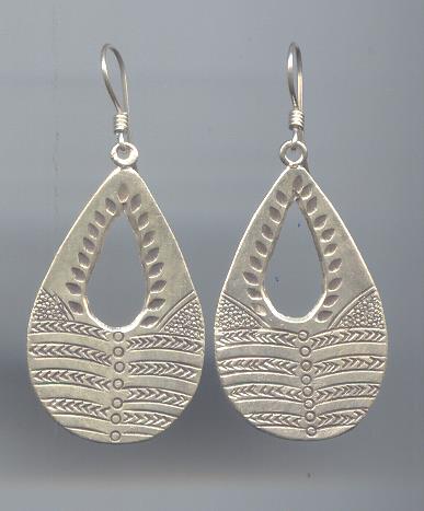Thai Karen Hill Tribe Silver Earring ER191 