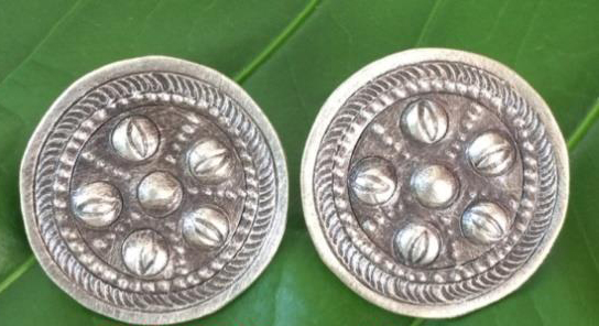 Thai Karen Hill Tribe Silver Earring ER272 
