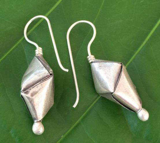 Thai Karen Hill Tribe Silver Earring ER309 