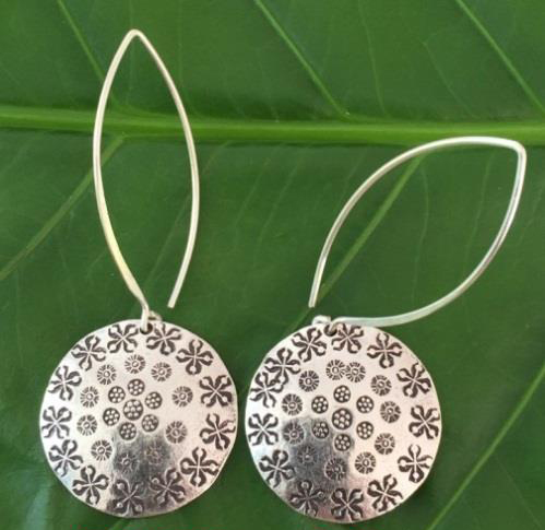 Thai Karen Hill Tribe Silver Earring ER375 