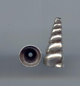 Thai Karen Hill Tribe Silver Pendants Conch Shell Pendant NM169 