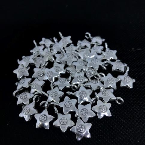 Thai Karen Hill Tribe Silver Pendants 20PD148 (10 Beads)