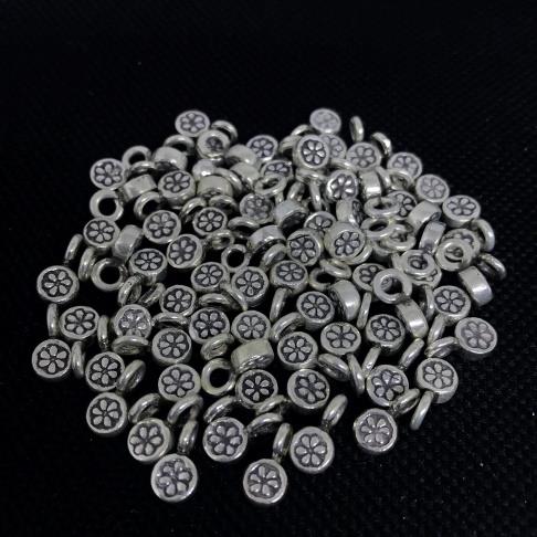 Thai Karen Hill Tribe Silver Pendants 20PD169 (10 Beads)