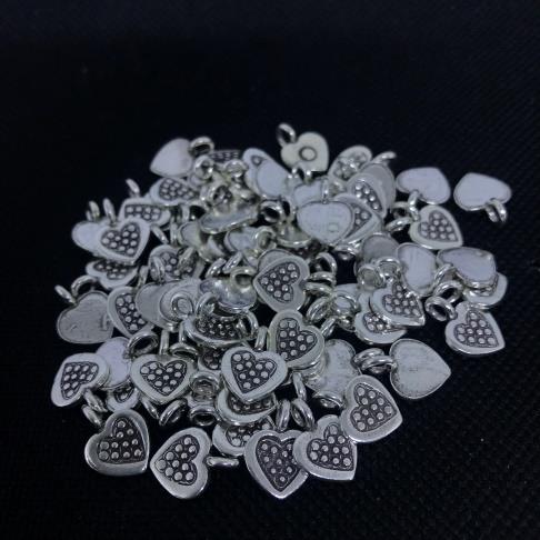 Thai Karen Hill Tribe Silver Pendants 20PD191 (10 Beads)