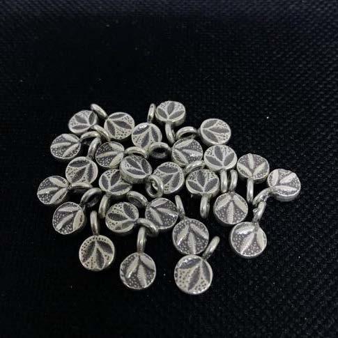 Thai Karen Hill Tribe Silver Pendants 20PD214 (10 Beads)
