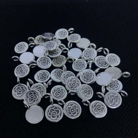 Thai Karen Hill Tribe Silver Pendants 20PD215 (10 Beads)