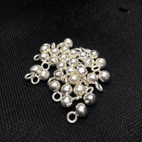 Thai Karen Hill Tribe Silver Pendants 20PD249 B (10 Beads)
