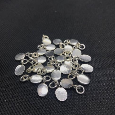 Thai Karen Hill Tribe Silver Pendants 20PD251 B (10 Beads)