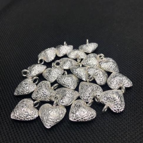 Thai Karen Hill Tribe Silver Pendants 20PD260 (10 Beads)