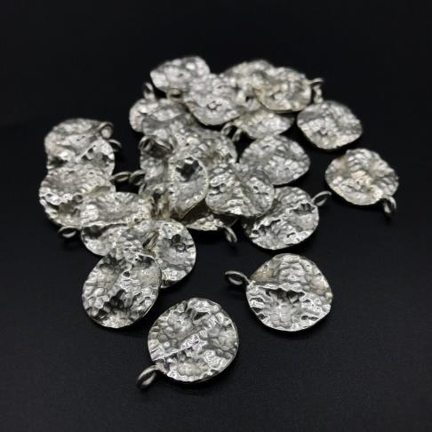 Thai Karen Hill Tribe Silver Pendants 20PD286 (10 Beads)