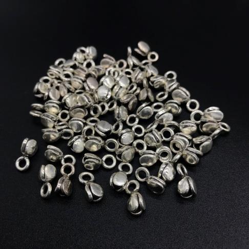 Thai Karen Hill Tribe Silver Pendants 20PD355 (10 Beads)