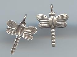Thai Karen Hill Tribe Silver Pendants Little Dragonfly Pendant NS122