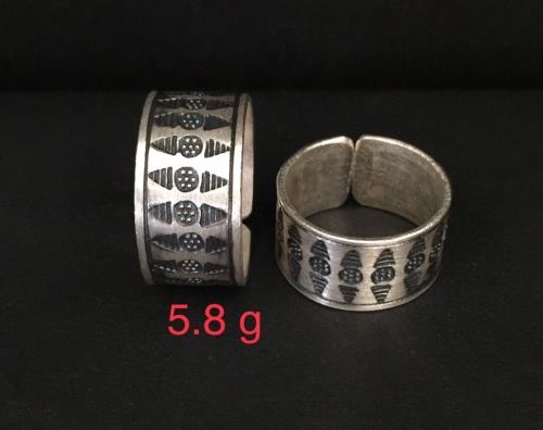 Thai Karen Hill Tribe Silver Ring 20RR002
