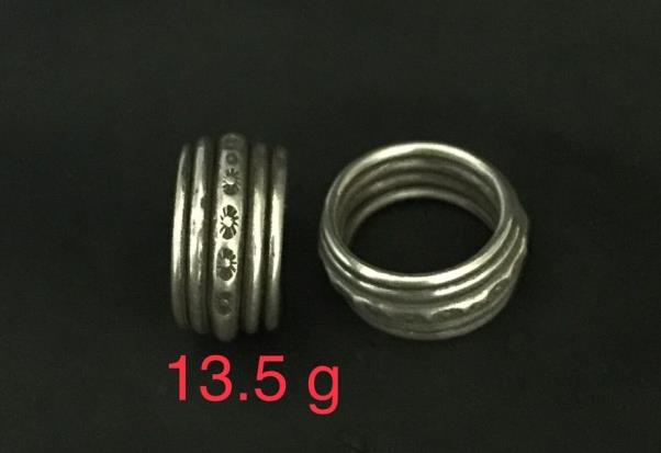 Thai Karen Hill Tribe Silver Ring 20RR010