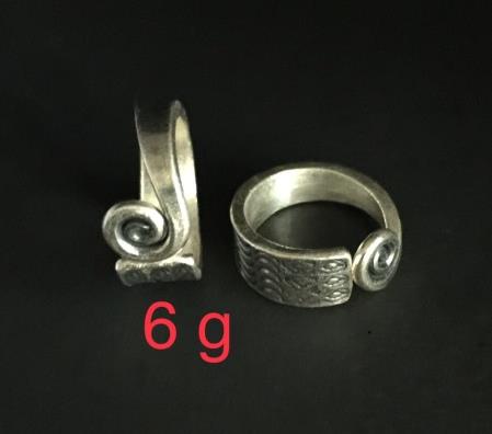 Thai Karen Hill Tribe Silver Ring 20RR080