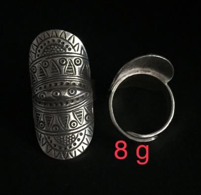 Thai Karen Hill Tribe Silver Ring 20RR082