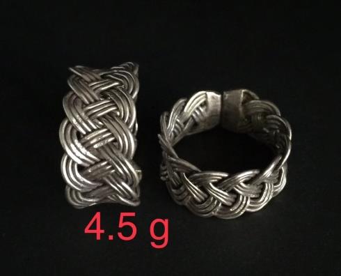 Thai Karen Hill Tribe Silver Ring 20RR083