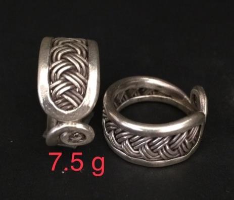 Thai Karen Hill Tribe Silver Ring 20RR115