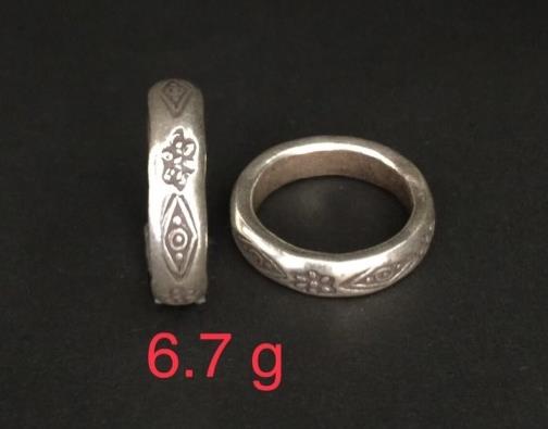 Thai Karen Hill Tribe Silver Ring 20RR154