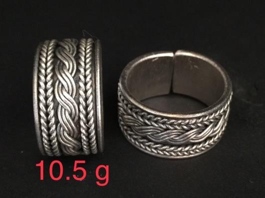 Thai Karen Hill Tribe Silver Ring 20RR176