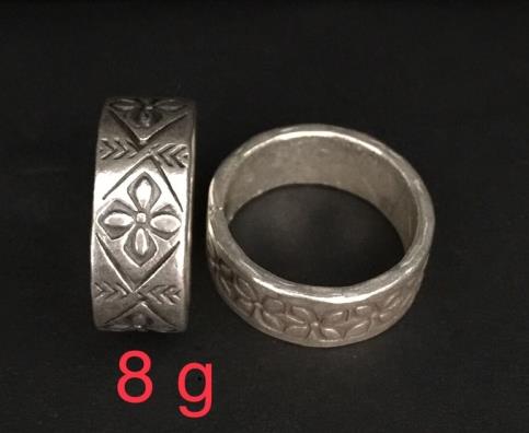Thai Karen Hill Tribe Silver Ring 20RR182
