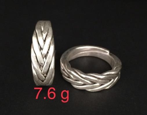 Thai Karen Hill Tribe Silver Ring 20RR197